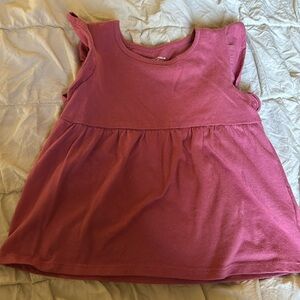 Pink girls 2t children’s place ruffle sleeve shirt